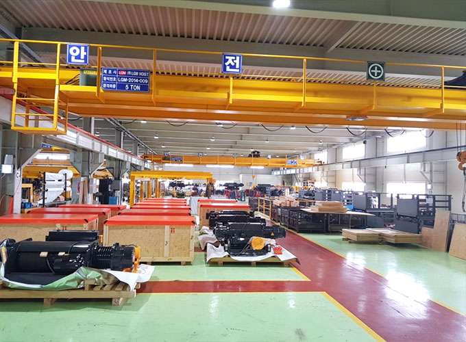 2층 조립단 전경